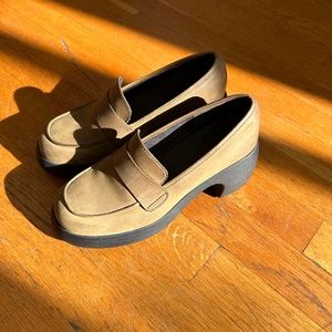 SOLD Camper chunky loafer tan 38 8